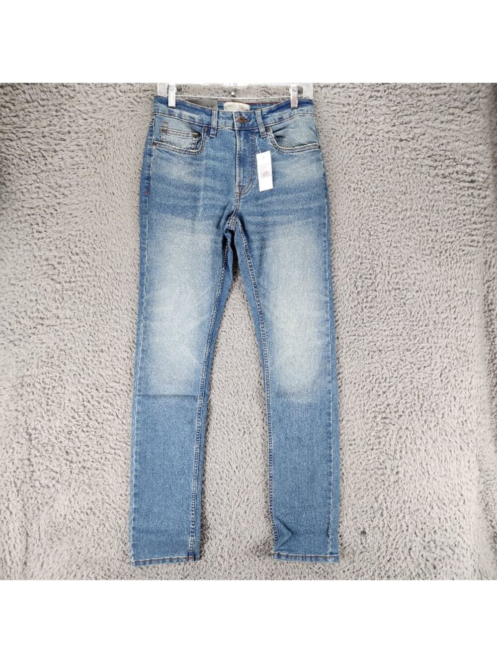Jachs Jeans Mens 30x34 Medium Wash Stretch Low Rise Straight Fit *NWT*